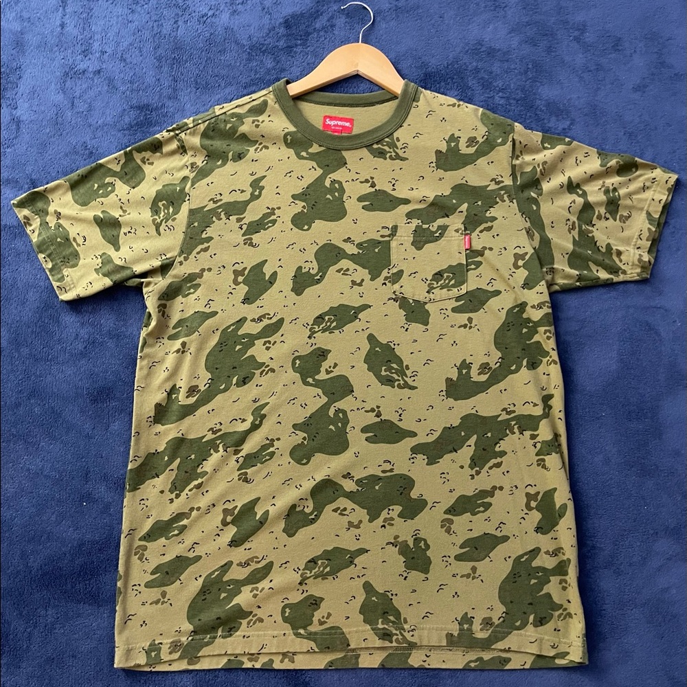 Supreme Camo Pocket Tee.